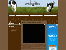 Tablet Screenshot of croquettes.net